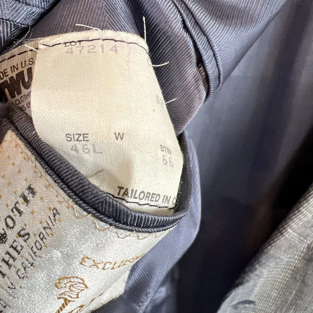 Louis Roth Blazer VTG In California Exclusively For Lords Of Bellevue 46L