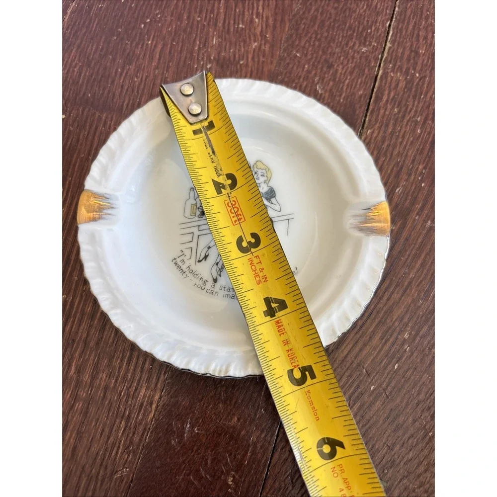 Vintage Naughty Ashtray 