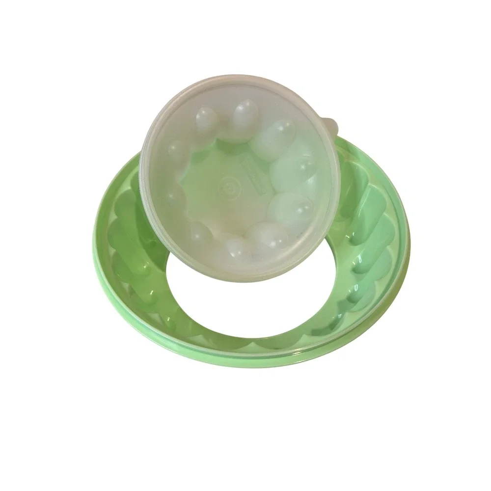 Tupperware retro green