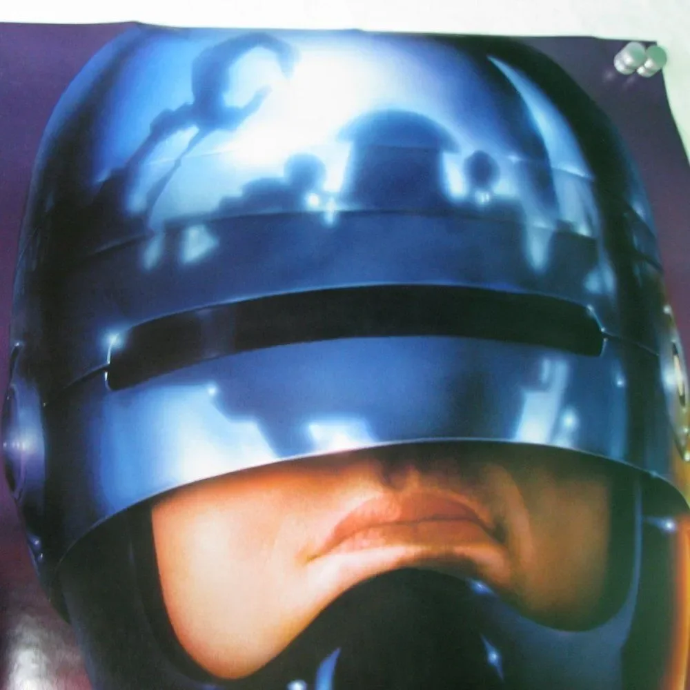 Vintage Robocop 2 Double-Sided Movie Poster