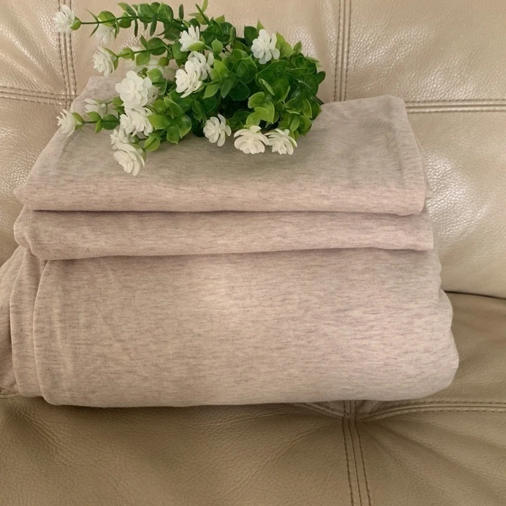 Duvet cover set of 3 pieces stretching beige‎ queen