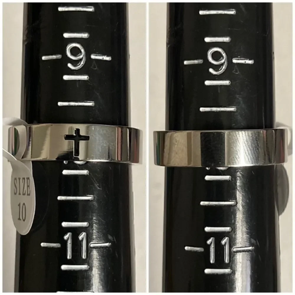 Deja Vu Kreations ring band #church