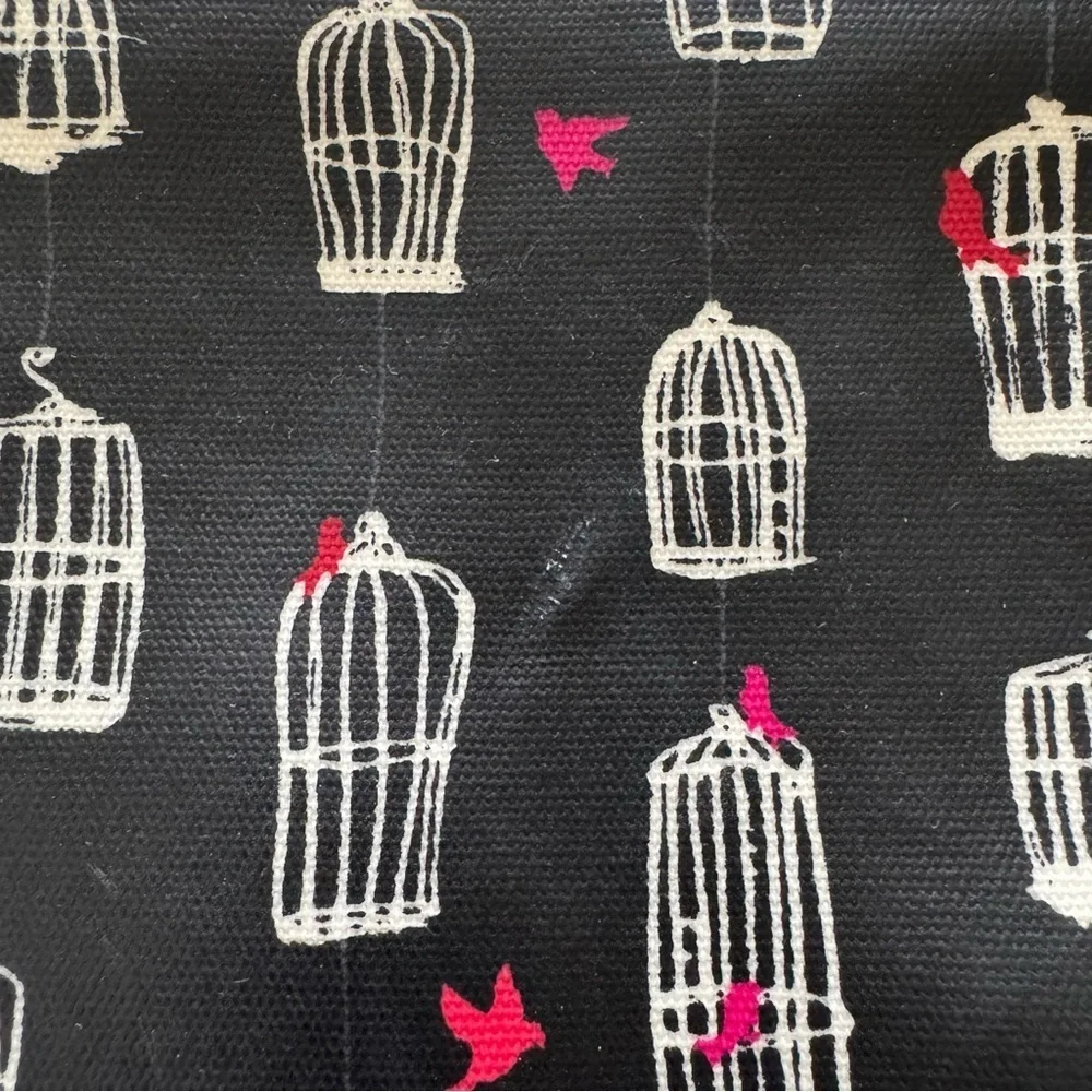Kate Spade Bird Cage Zipper Pouch Clutch