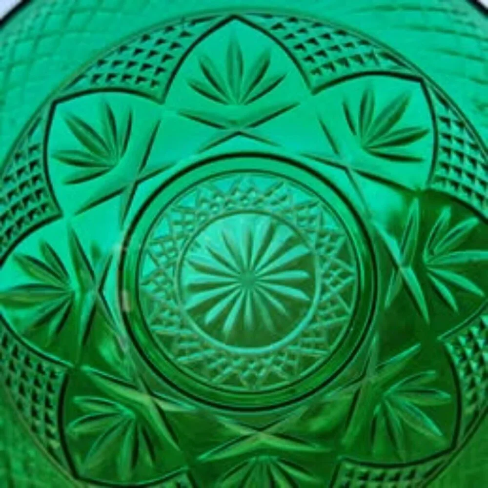 Green Dish Bowl Accent Home Decor