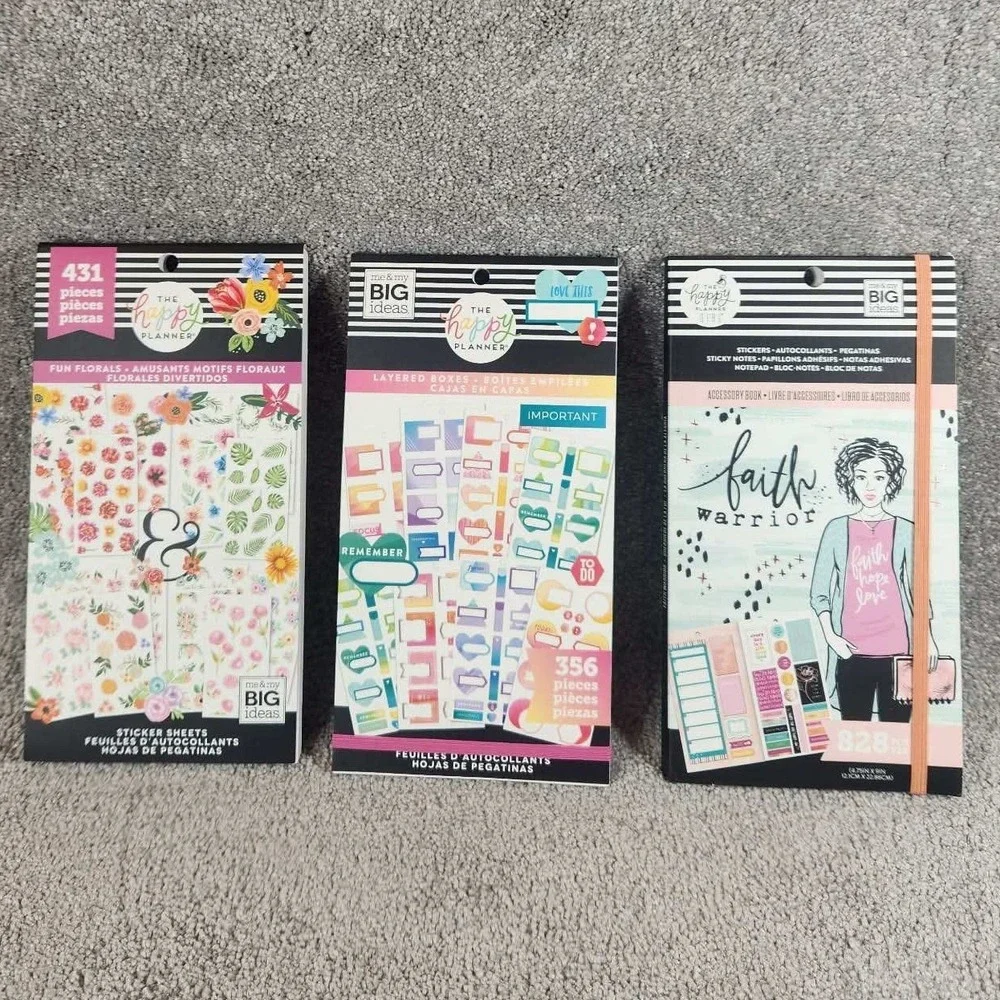 The Happy Planner decorating contents