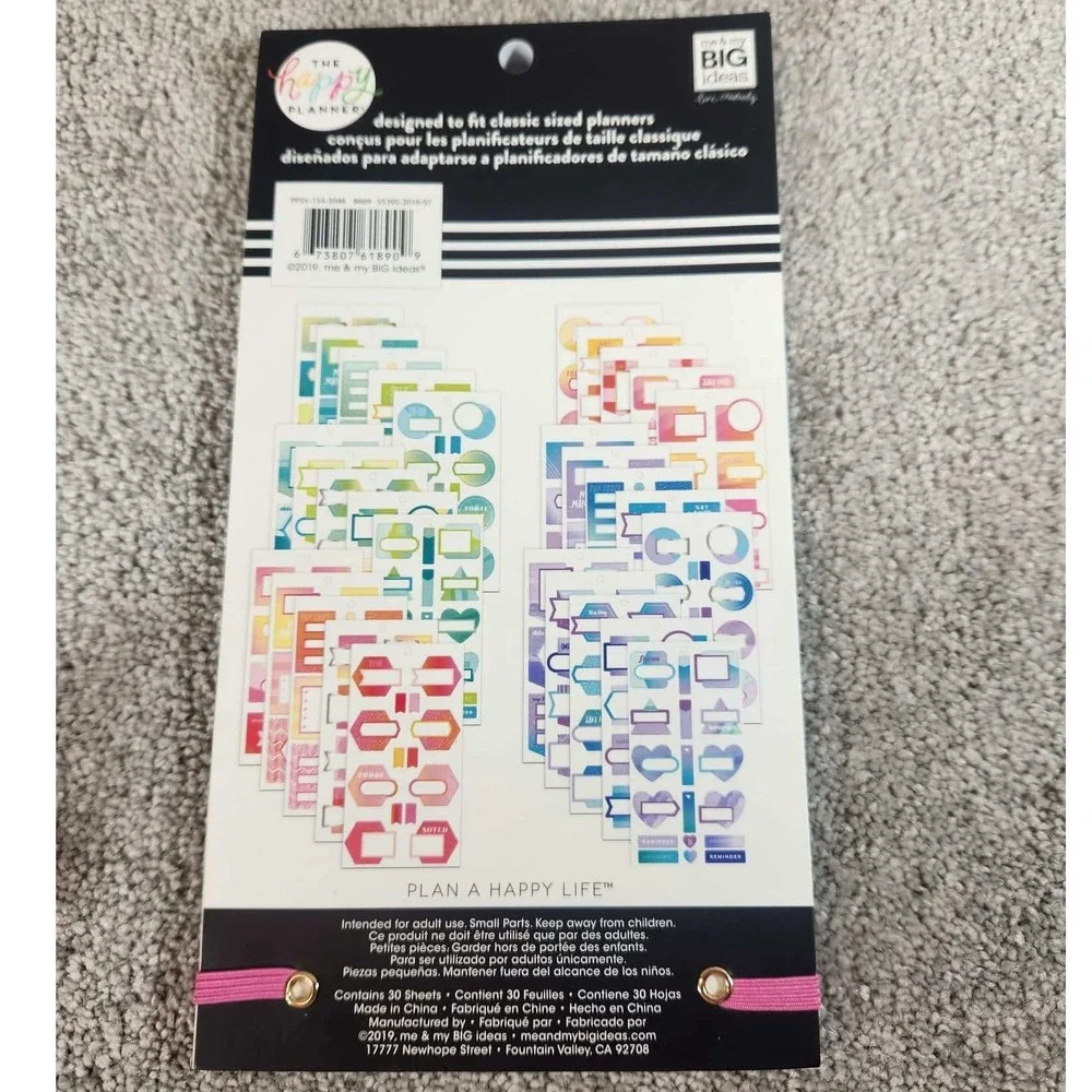 The Happy Planner included photos includes