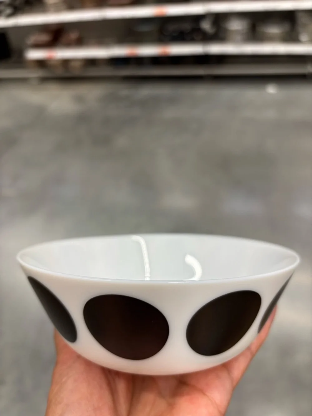 IKEA glossy white