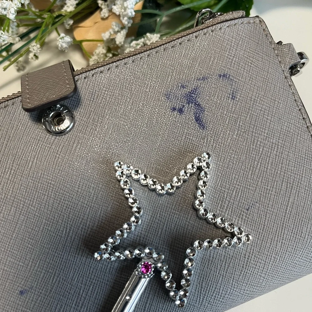 Michael Kors saffiano gray