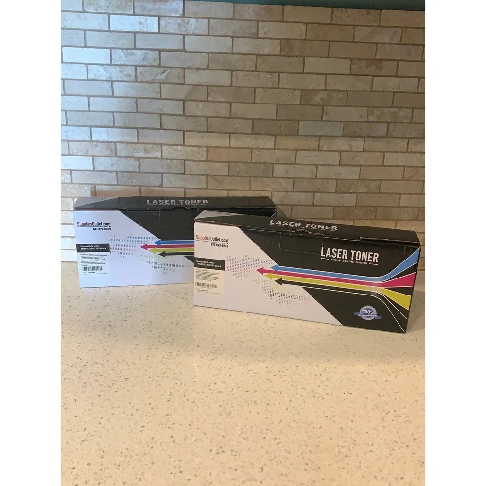 2 Supplies Outlet Laser Toner TN660/2320/2350 Black, 2‎ Pack Bt