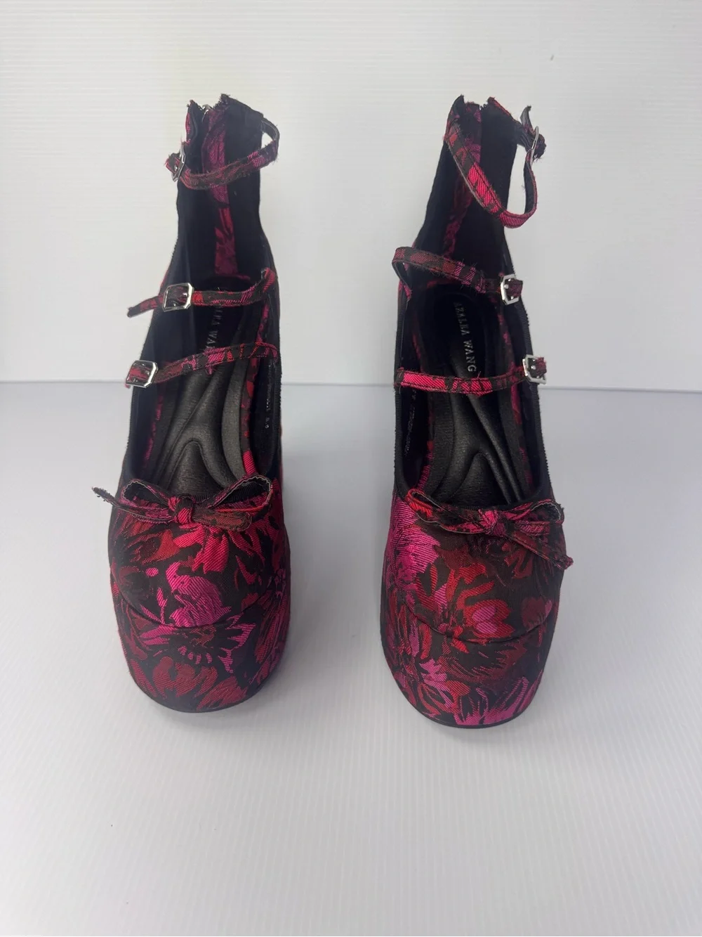 🖤🌹 Azalea Wang “Sprout” Red Multi Platform Heels 🌹🖤