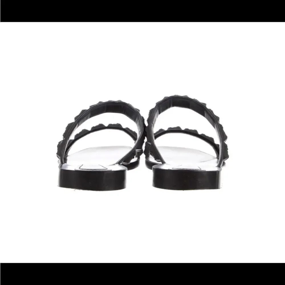 Stuart Weitzman them worn stripes
