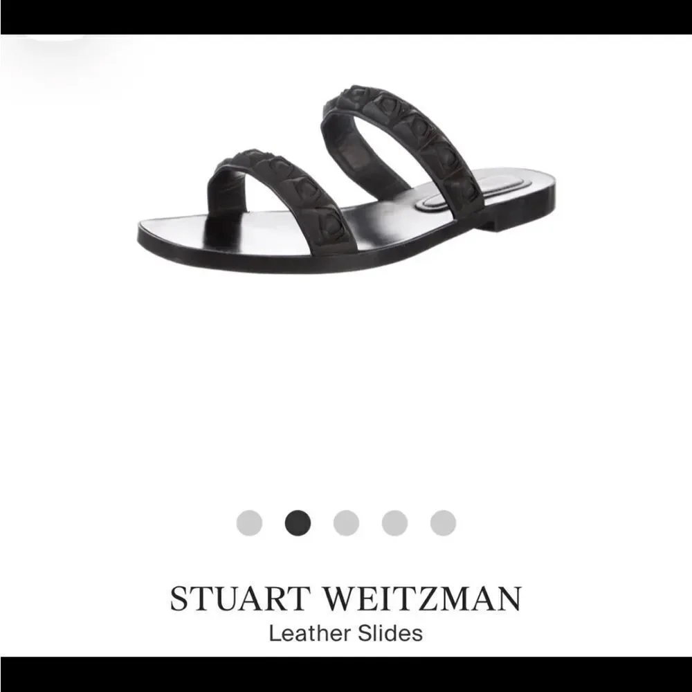 Stuart Weitzman indoor stripes