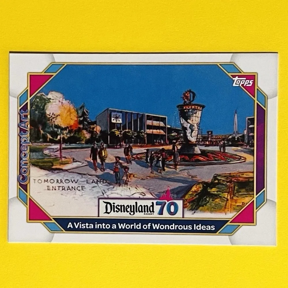 2025 Topps Disneyland 70th. A‎ Vista Into A World Of Wondrous Ideas #146