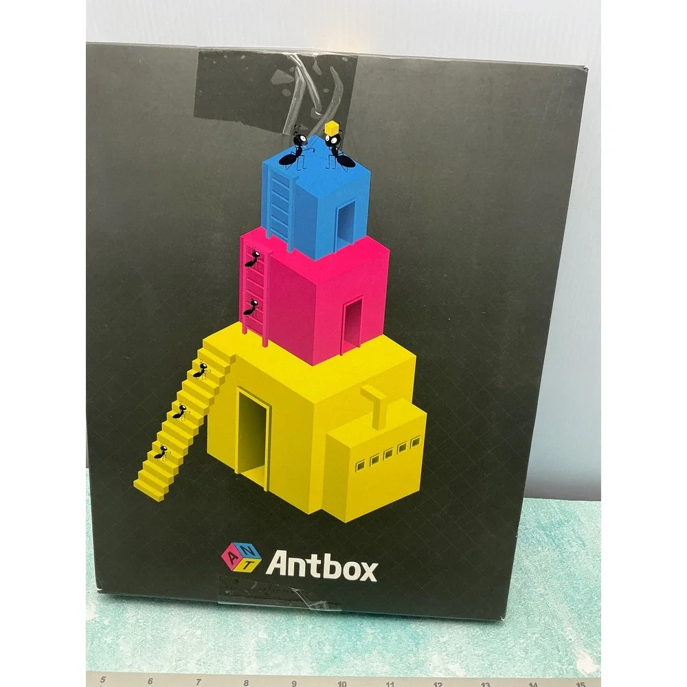 Antbox black leather