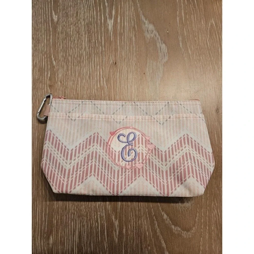 E monogram wipes‎ carrier for diaper bag