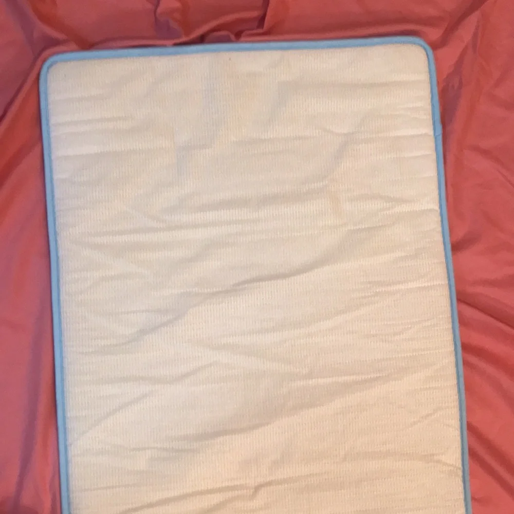 Mohawk Rug Powder Blue Mohawk Memory Foam Bath Rug 22”x 58”