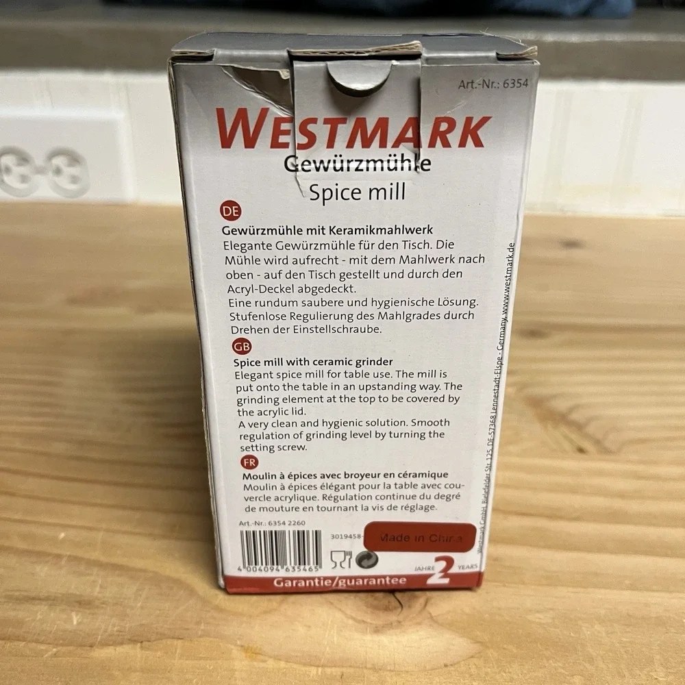 Westmark spice mill