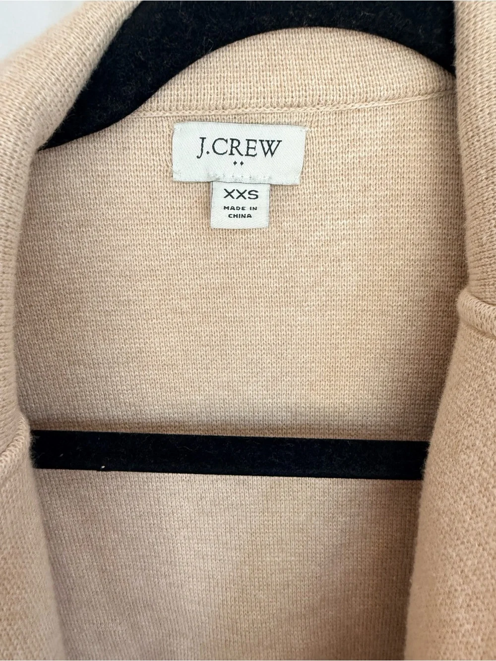 J. Crew Beige Knit Cardigan