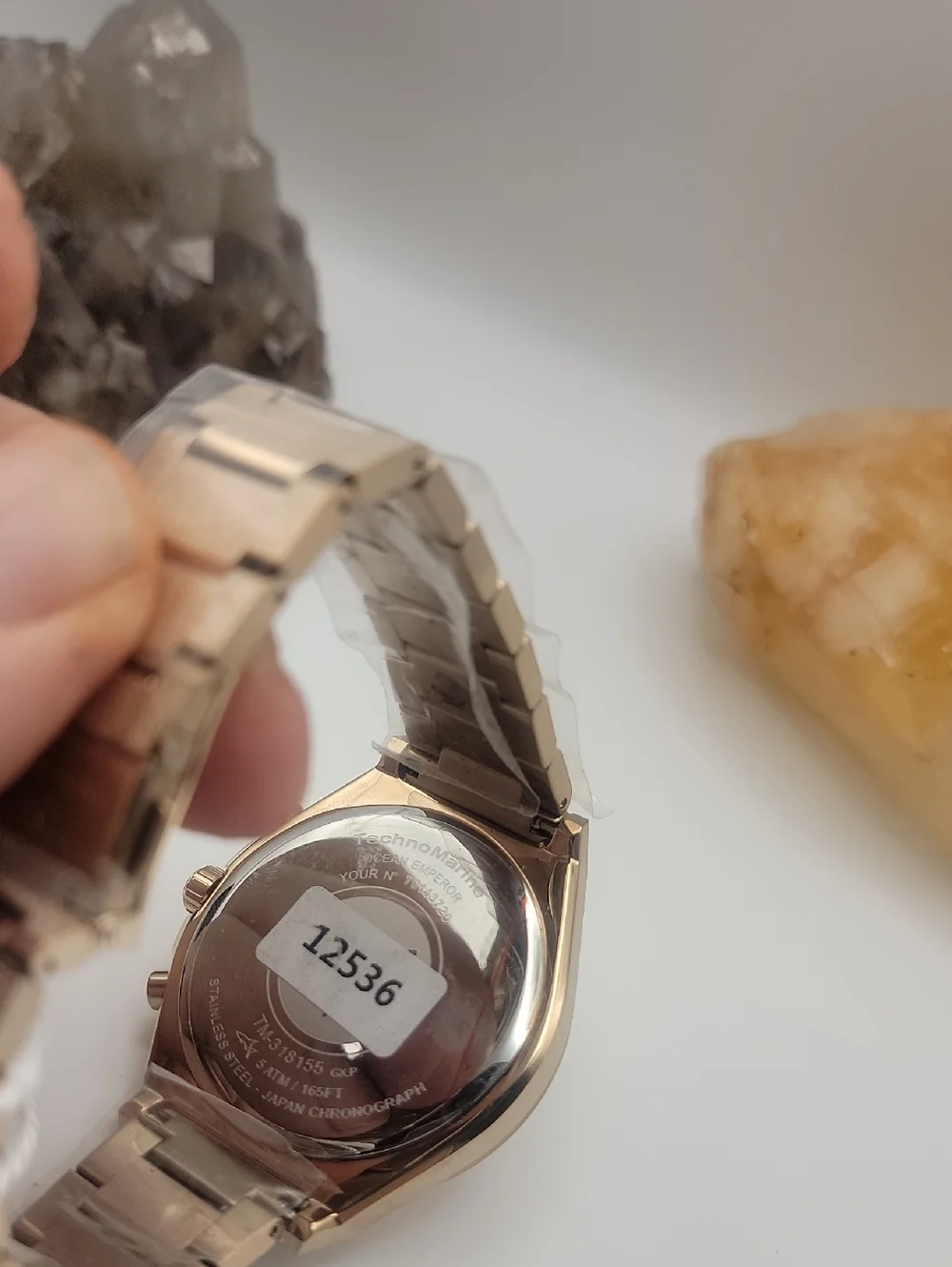 Technomarine barcode sleeve band