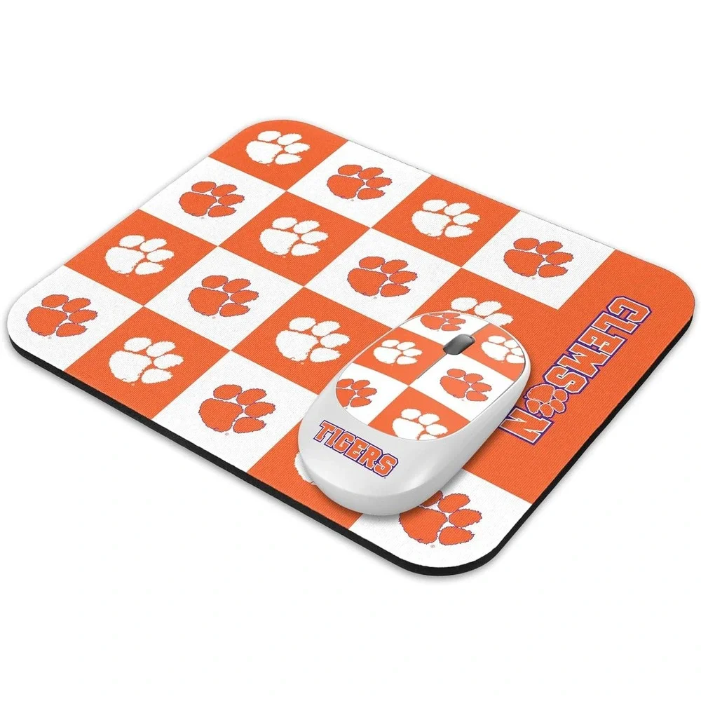 Clemson Tigers Wireless‎ Mouse and Mousepad Combo SOAR NCAA 1600 New