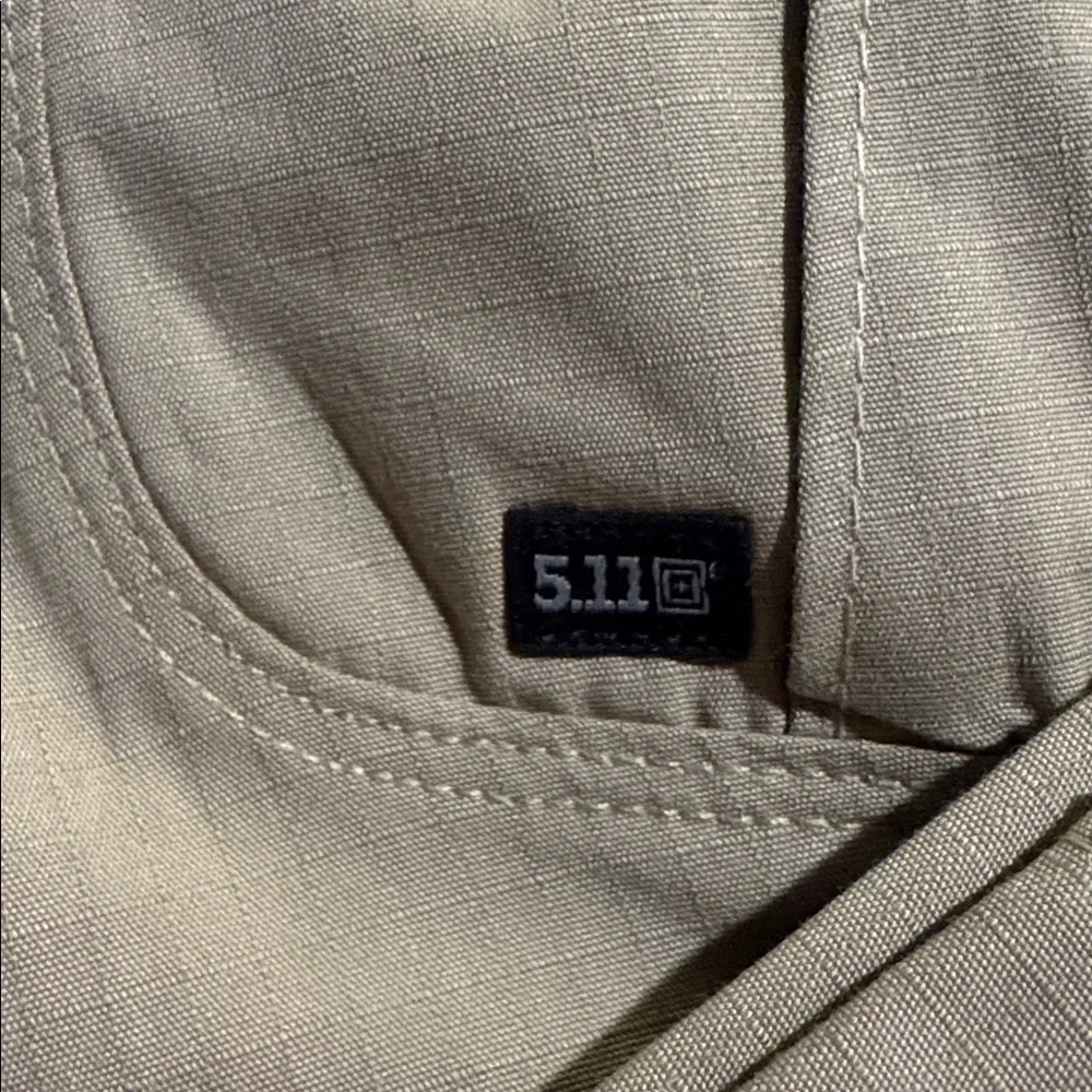 5.11 Tactical Khaki Men's Tan Cargo Pants-Size: 42x34
