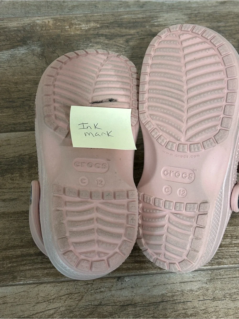 CROCS please note