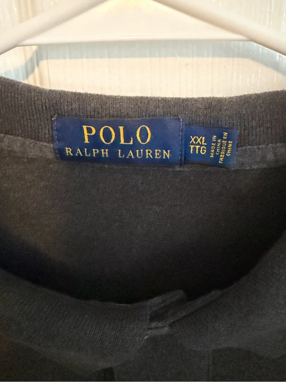 Polo Ralph Lauren Men's XXL Gray Cotton Short Sleeve Polo Shirt