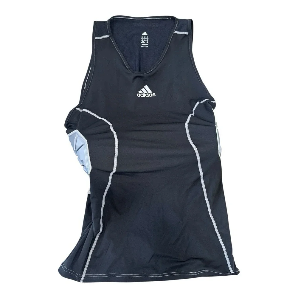 Adidas IRONSKIN 3 PAD TECHFIT‎ Sleeveless Athletic Shirt (2XL)