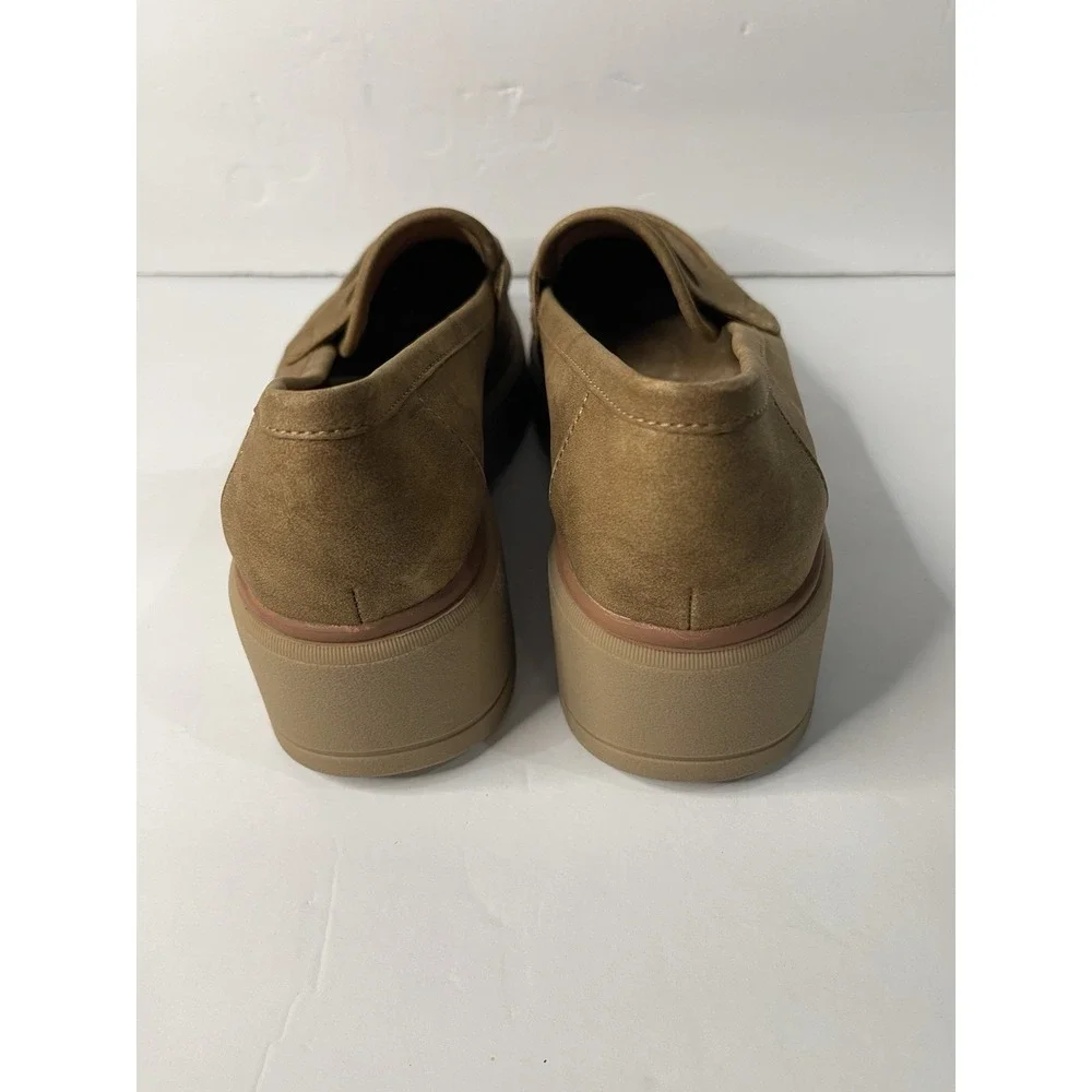Dr. Scholl's Y2K‎ Chunky Women's Nice Day Max Loafer Platform Brown 9.5