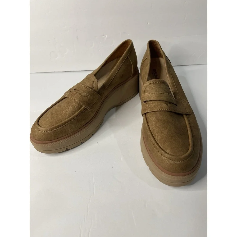 Dr. Scholl's Y2K‎ Chunky Women's Nice Day Max Loafer Platform Brown 9.5