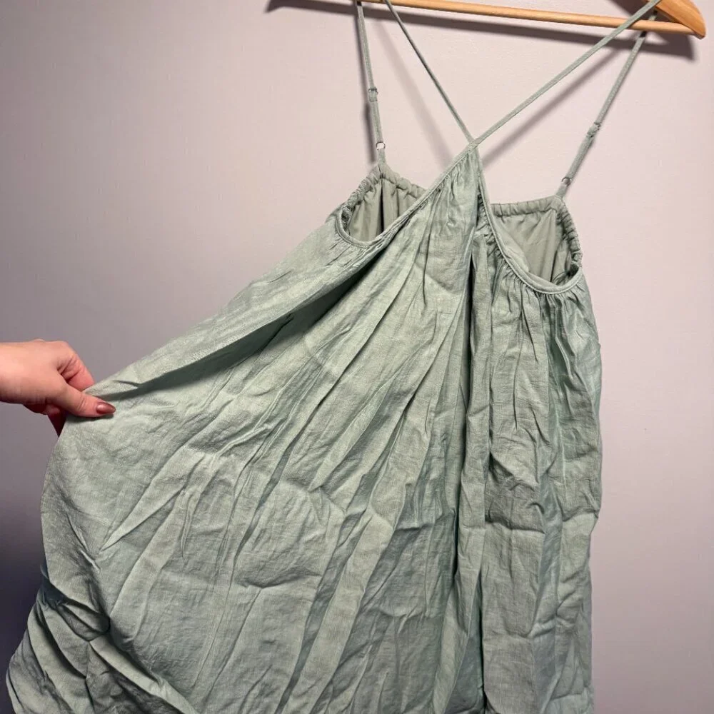 Urban Outfitters Romper Dress Light Green NWT Medium