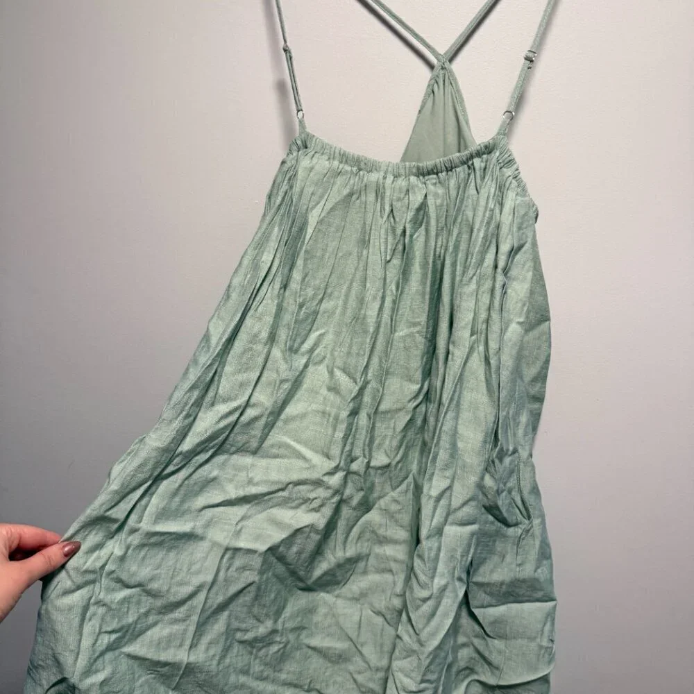 Urban Outfitters Romper Dress Light Green NWT Medium