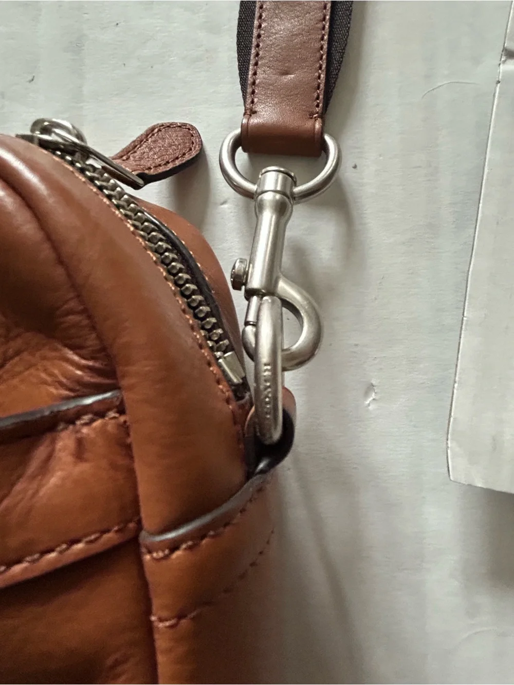 Coach hamilton leather