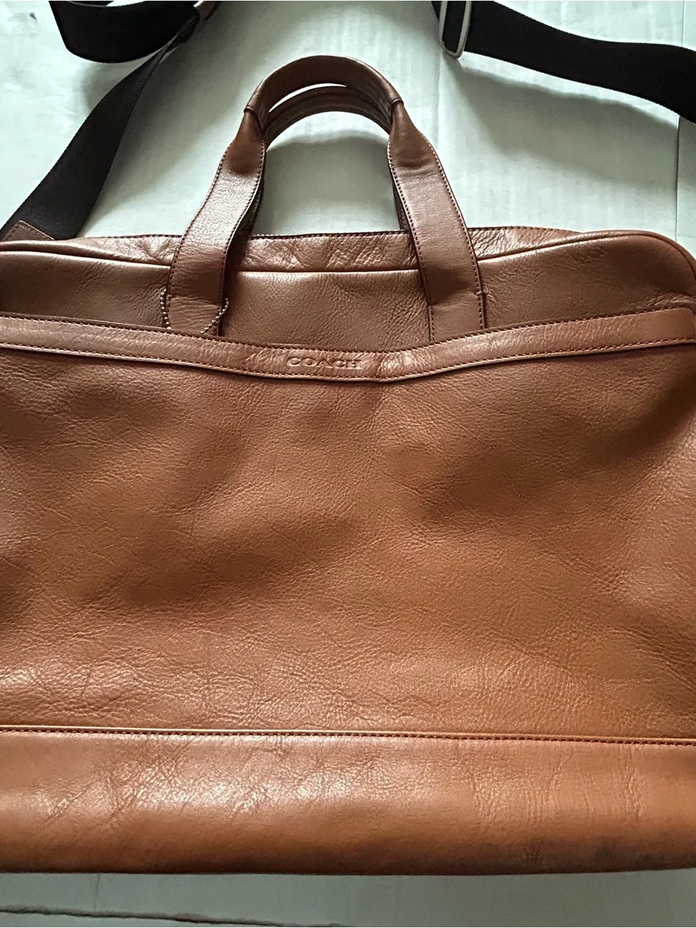 Coach hamilton leather