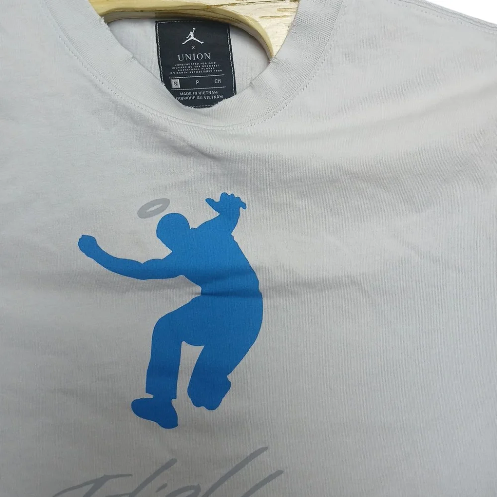 Jordan‎ xUnion LA MJ GFX Tee White Onyx Mens Size Small