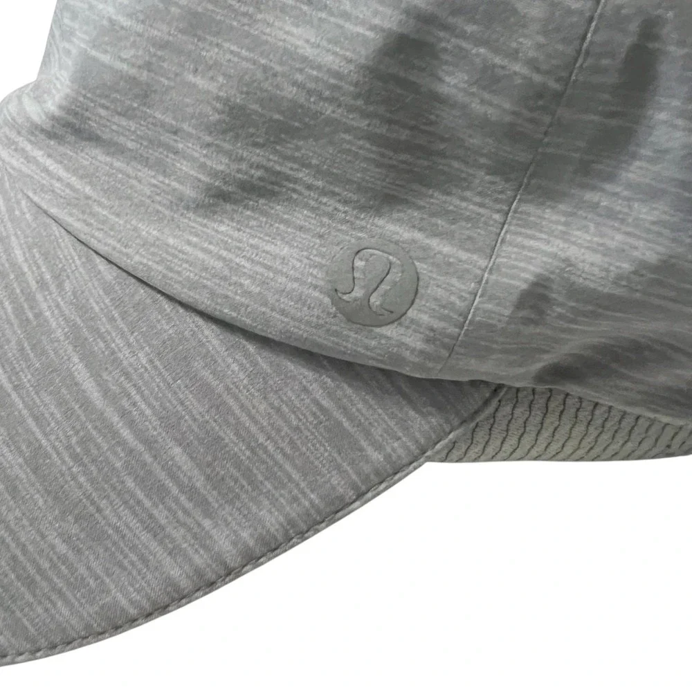 Lululemon Heathered Gray Hat License to Train Soft Surround Stretch Cap Size OS
