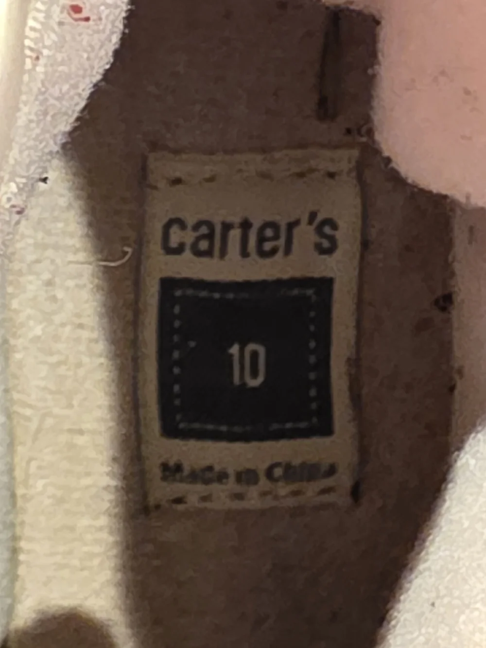 Carter's eyelets pink warmth