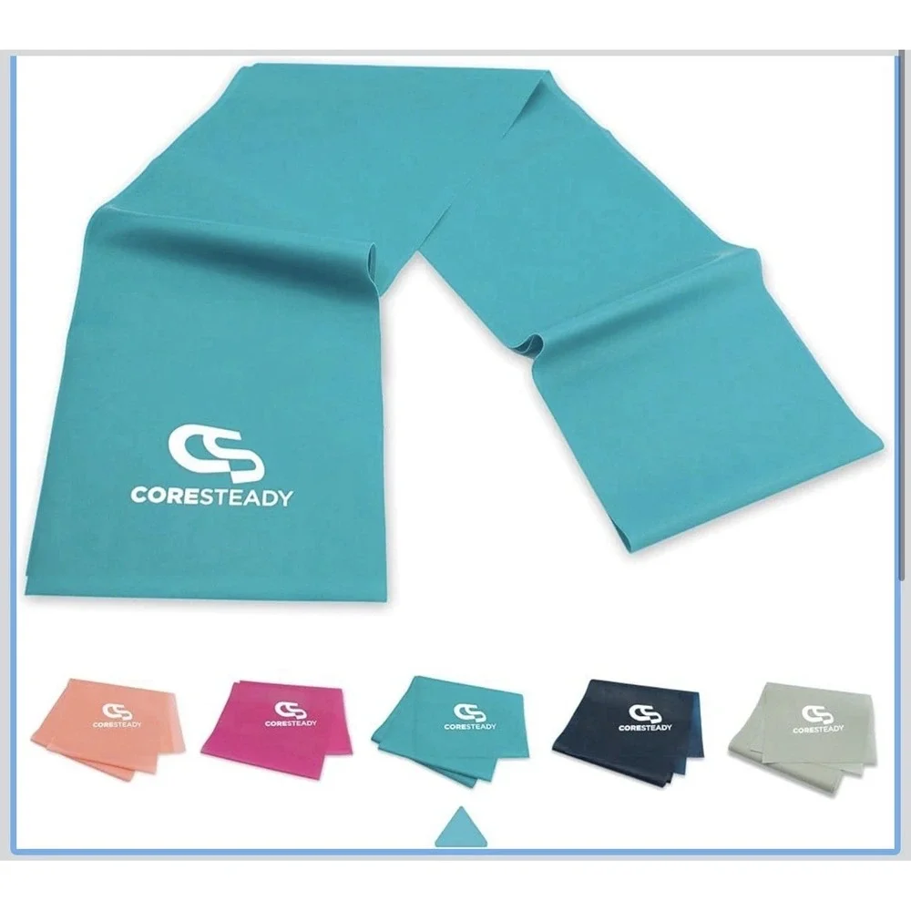 CORESTEADY FLAT RESISTANCE BAND MEDIUM GREEN 1.3 METRES - SEALED