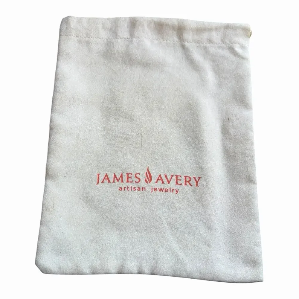 James Avery Jewelry Pouch Authentic Soft Storage Gift Pouch Replacement Dust Bag