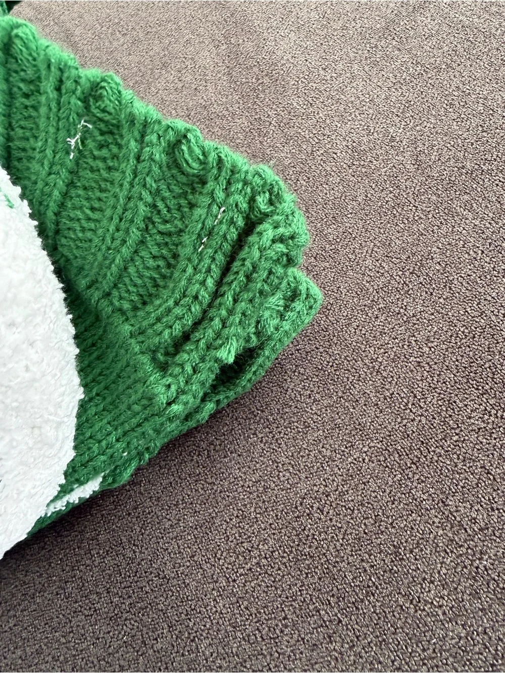 Pottery Barn Luck Of The Irish Jacquard Knit Throw