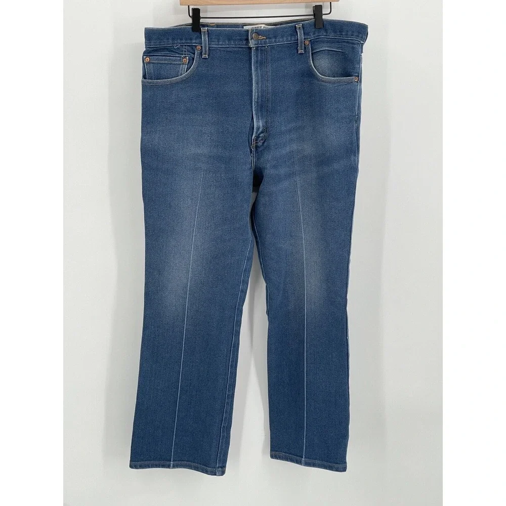 Levis Jeans 517 Boot Cut Mens Size 42 X 30 Blue Ranch Medium Wash‎