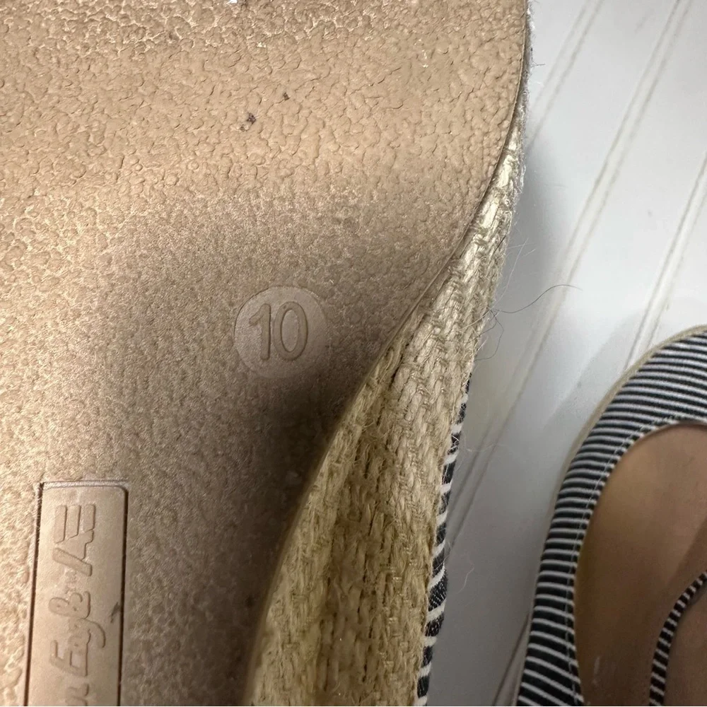 American Eagle Ella wedge espadrille shoes women’s 10