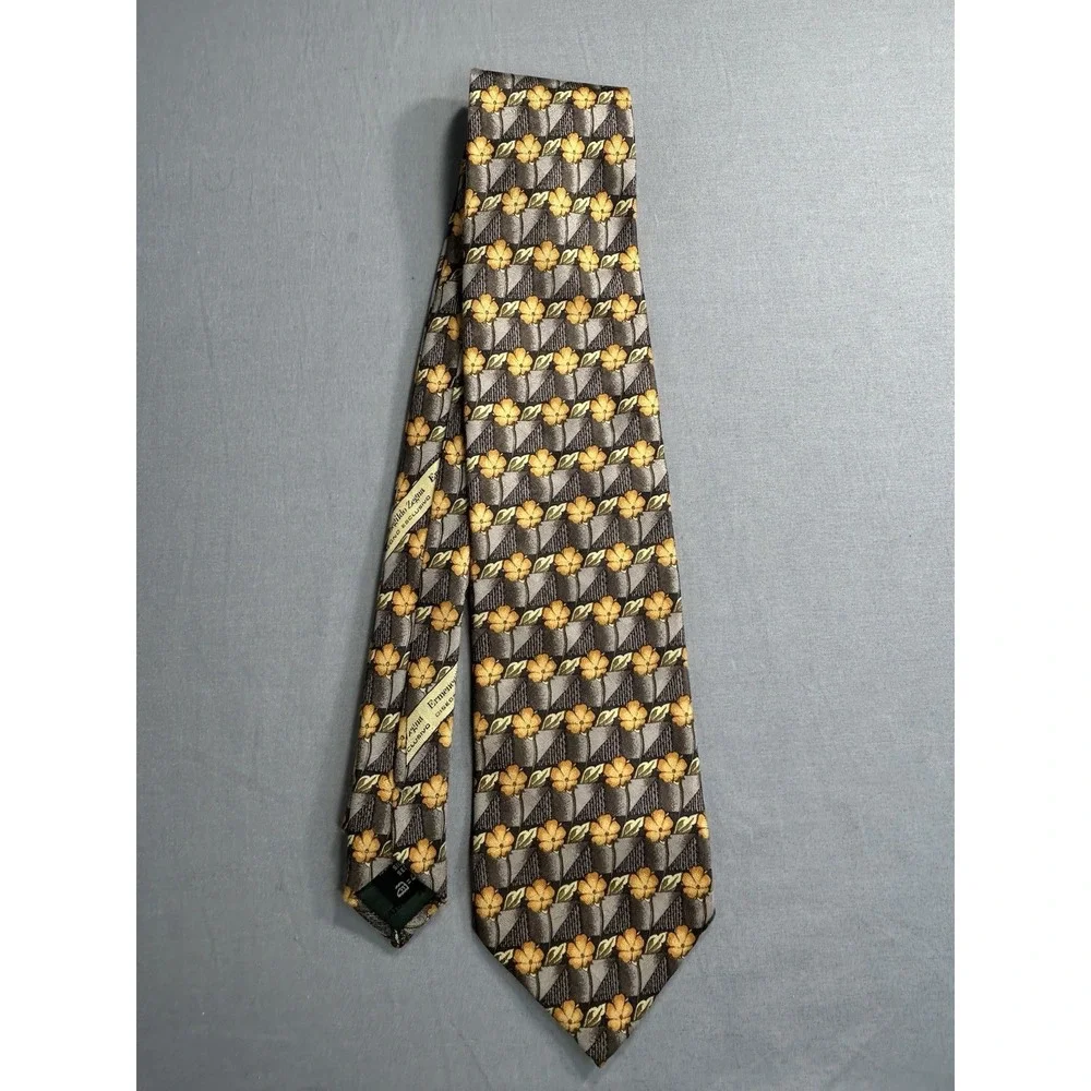 Ermenegildo Zegna Floral Men's‎ Dress Tie
