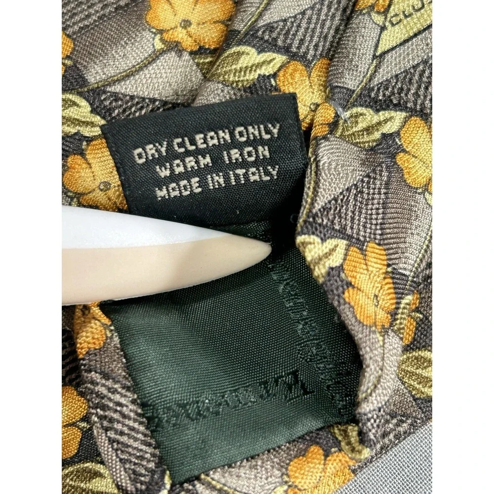 Ermenegildo Zegna Floral Men's‎ Dress Tie