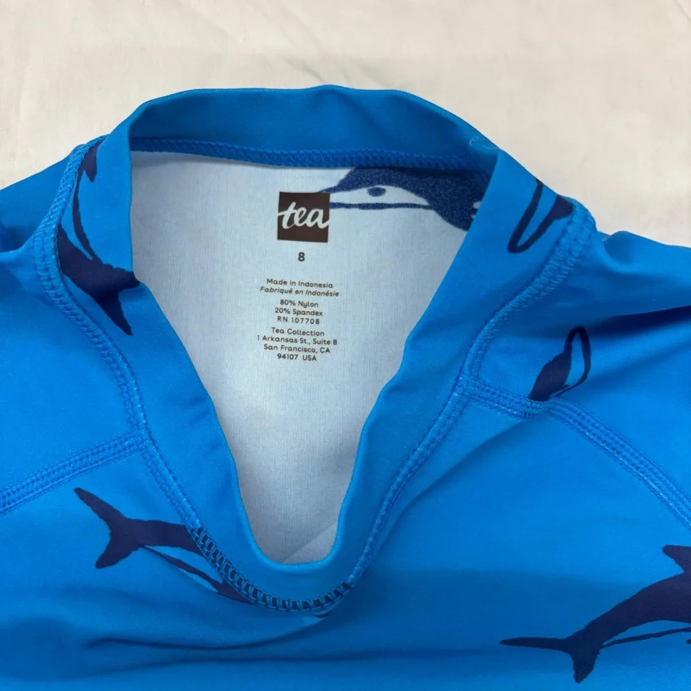 Tea Collection blue swim