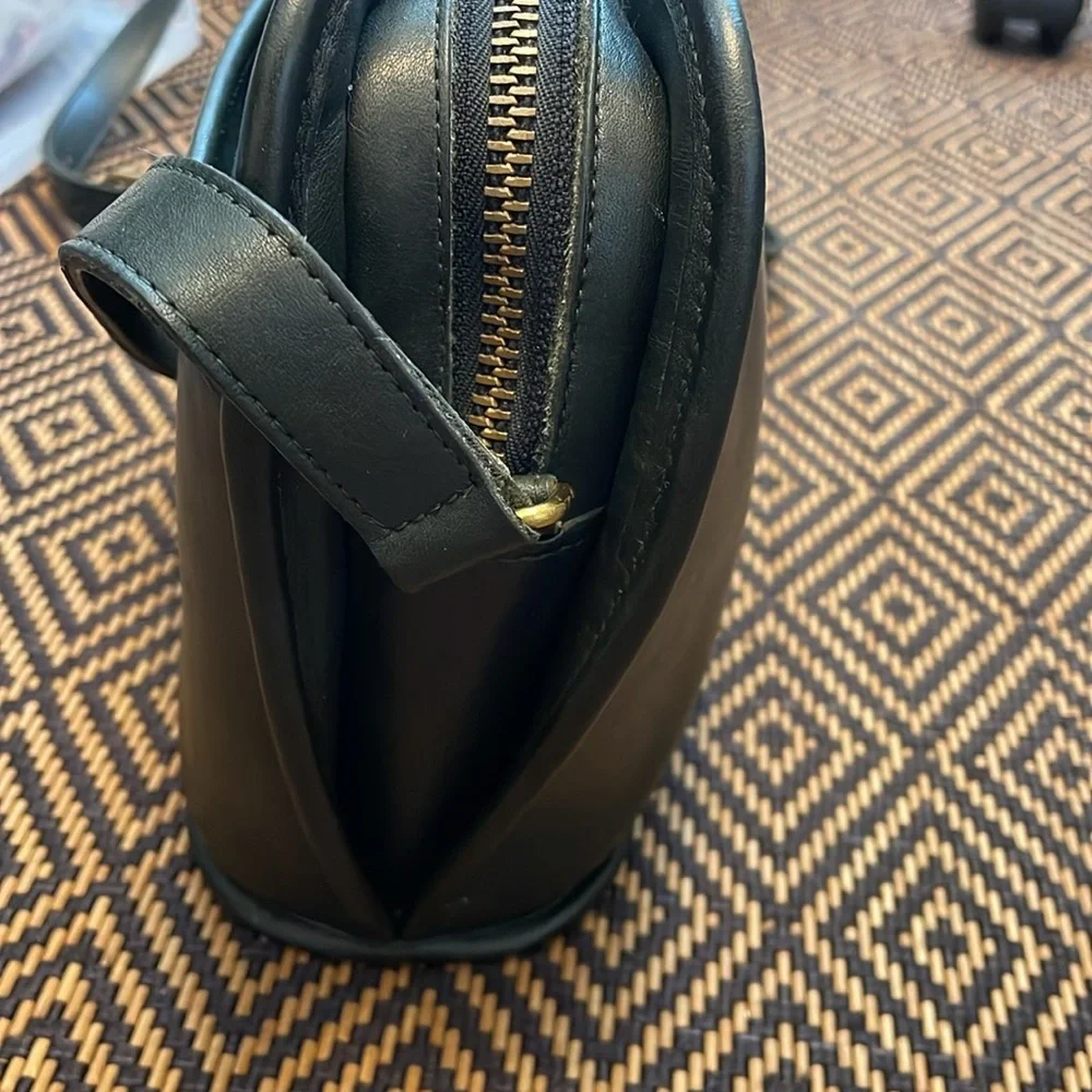 Vintage Coach Oliver bag 9902 FOREST GREEN with brass