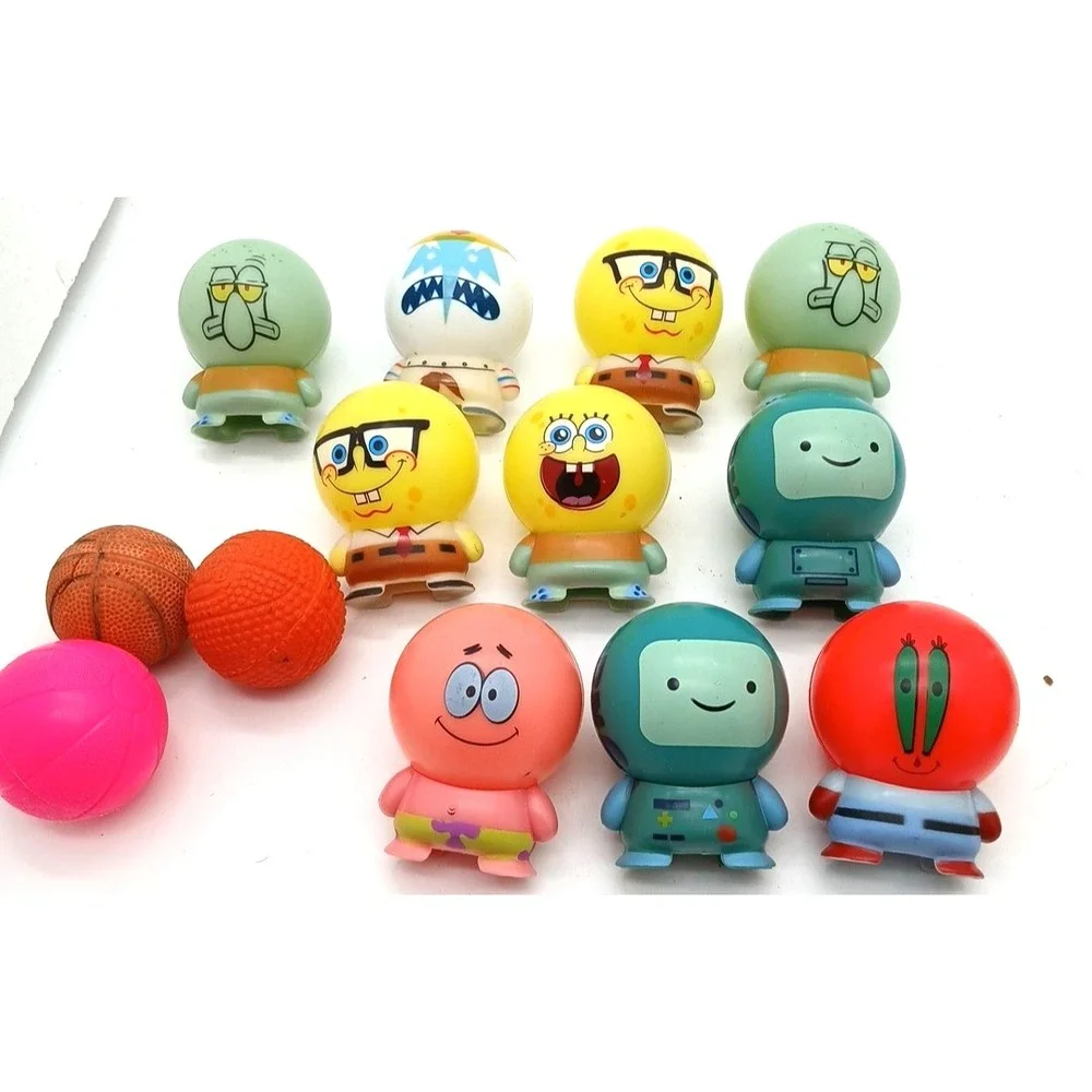 Spongebob SquarePants cupcake topper Patrick Star Bubble‎ Heads Football Toys