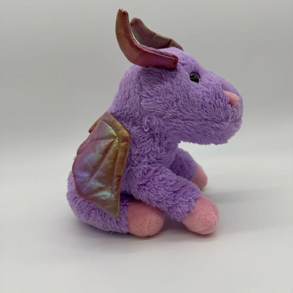 Adorable Purple and Pink Dragon Plush Toy