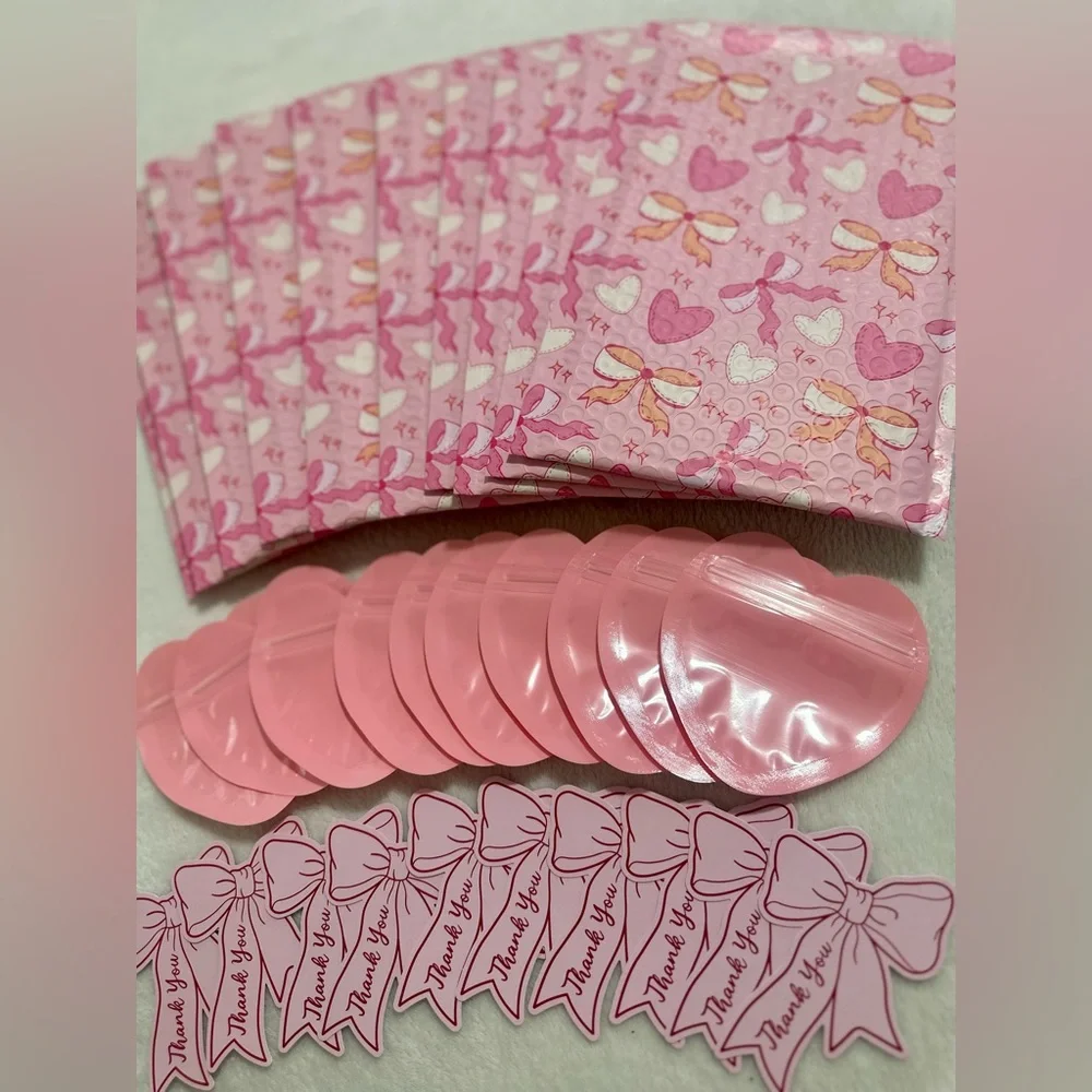 N/A pink bows