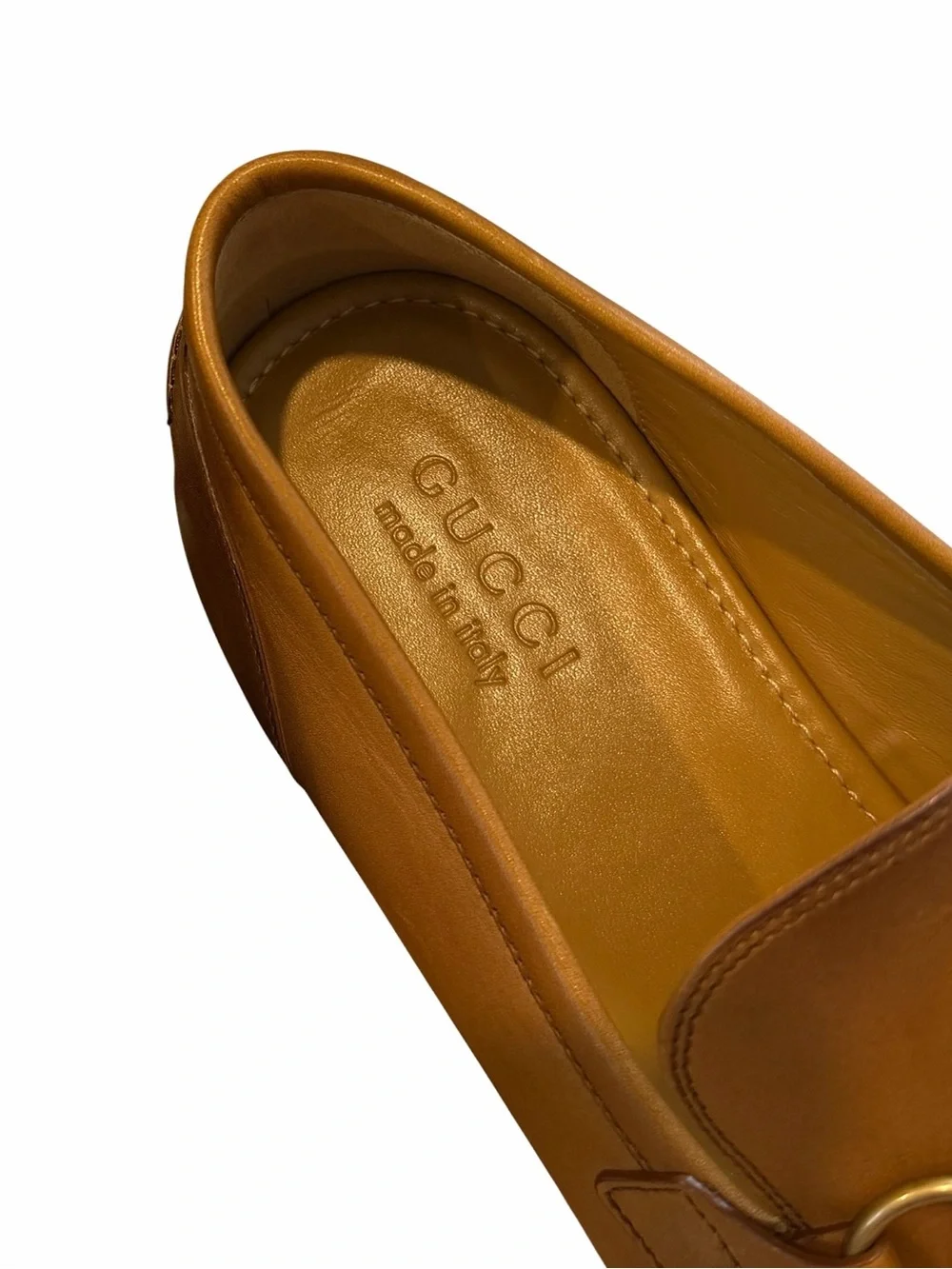 Gucci Jordaan Horsebit Loafers